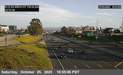 SR-73 : (36) South of Birch Street Overcross
