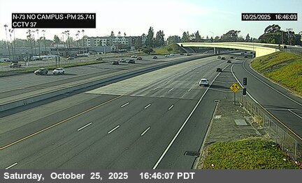 SR-73 : (37) North of Campus Drive Overcross