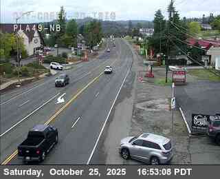Hwy 49 at Dry Creek Rd