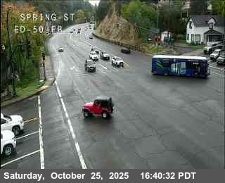 Hwy 50 at Spring