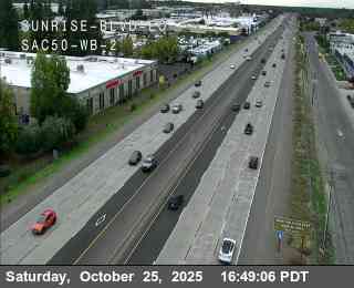 Hwy 50 at Sunrise Blvd EO WB 2