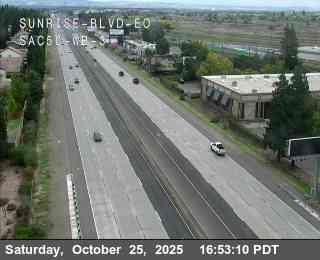 Hwy 50 at Sunrise Blvd EO WB 3