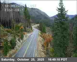 Hwy 50 at Wrights Lake 1
