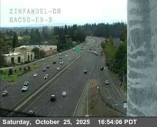 Hwy 50 at Zinfandel Dr EB 3