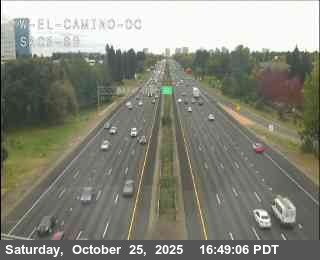 Hwy 5 at W El Camino
