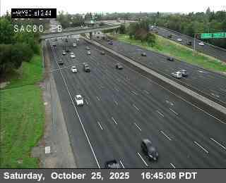 Hwy 80 at JCT244 EB
