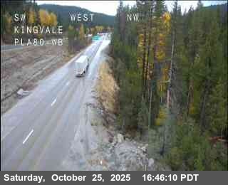 Hwy 80 at Kingvale WB