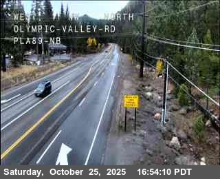 Hwy 89 at Olympic Valley