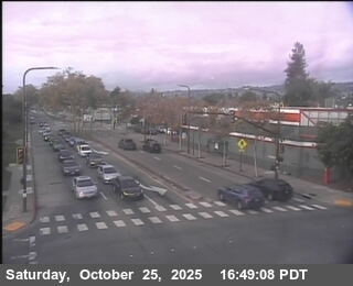 T252N -- SR-123 : Ashby Avenue - Looking North