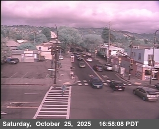T254E -- SR-123 : Gilman Street - Looking East
