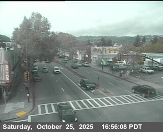 T254N -- SR-123 : Gilman Street - Looking North