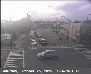 T254W -- SR-123 : Gilman Street - Looking West