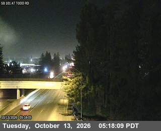 TV128 -- US-101 : AT TODD ROAD