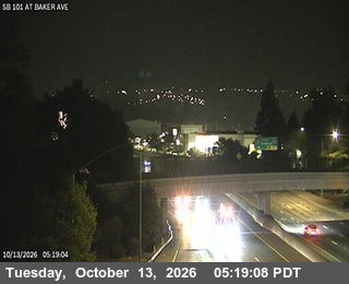 TV129 -- US-101 : AT BAKER AVE