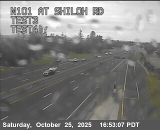 TV152 -- US-101 :  AT SHILOH RD