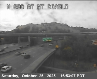 TV208 -- I-680 : N680 AT MT DIABLO BL