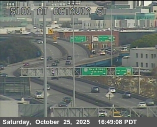 TV301 -- US-101 : At Octavia St