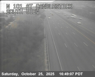 TV305 -- US-101 : Just North of Candlestick Park