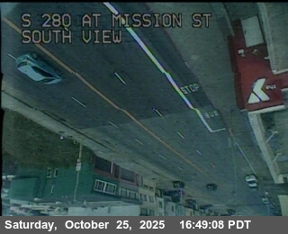 TV306 -- I-280 :  AT MISSION ST