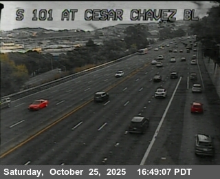 TV312 -- US-101 : At Cesar Chavez Bl