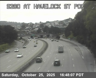 TV319 -- I-280 : S280 AT HAVELOCK ST POC