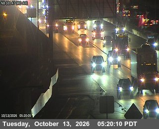 TV419 -- US-101 : AT 3RD ST