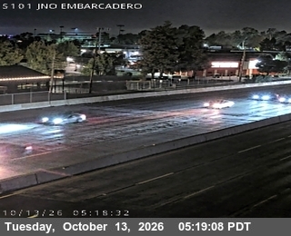 TV437 -- US-101 : AT JNO EMBARCADERO RD