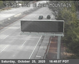 TV447 -- I-280 :  NOF BLACK MOUNTAIN RD