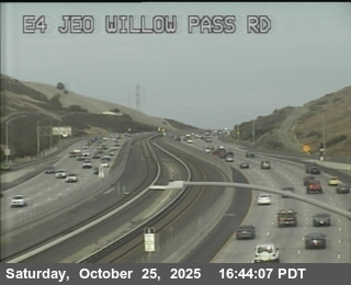 TV833 -- SR-4 : Just East Of Willow Pass Road