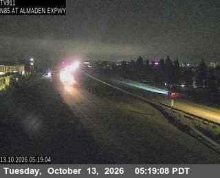 TV911 -- SR-85 : AT ALMADEN EXPRESS WAY
