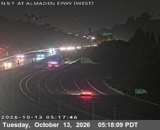 TV922 -- SR-87 : AT ALMADEN EXPRESSWAY