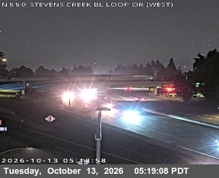 TVB74 -- I-880 : AT STEVEN CREEK BLVD