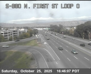 TVB78 -- I-880 : AT N 1ST ST LOOP OR