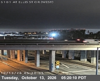 TVC79 -- US-101 : AT ELLIS ST SB OFFRAMP