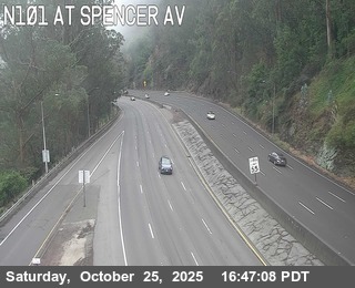 TVE73 -- US-101 : Spencer Avenue