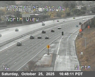 TVE89 -- US-101 : AT DE LONG AVE