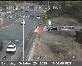 TVE91 -- US-101 : AT ATHERTON AVE
