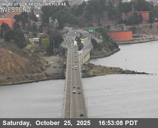 TVR03 -- I-580 : Upper Deck Truss Tower Pier 48