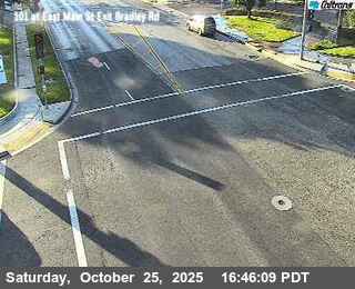 US-101: East Main St Exit Bradley Rd