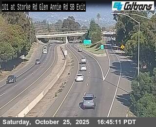 US-101 : Glen Annie Road SB Exit