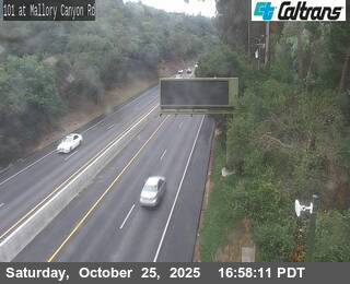 US-101 : Mallory Canyon Rd