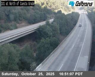 US-101 : North of Cuesta Grade