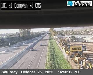 US-101 : North of Donovan Rd