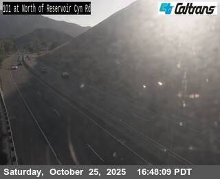 US-101 : North of Reservoir Canyon Road