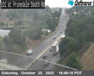 US-101 : South Rd in Prunedale