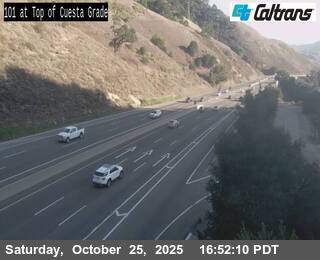 US-101 : Top of Cuesta Grade