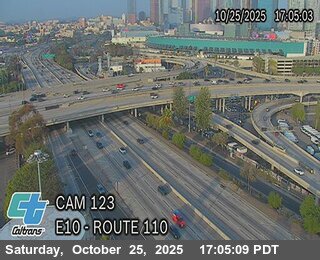 I-10 : (123) Route 110 CHP Tower