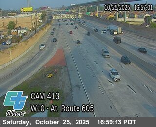 I-10 : (413) West I-10 / I-605