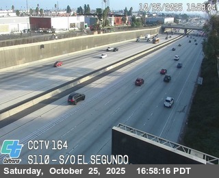 I-110 : (164) S/O El Segundo Blvd