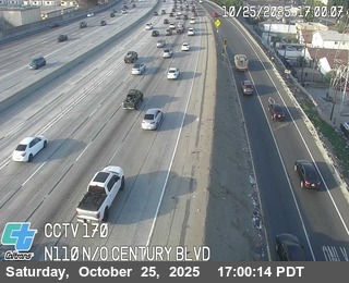 I-110 : (170) North Of Century Blvd